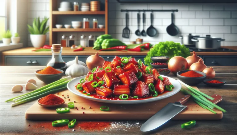 Korean Spicy Pork Belly Recipe Recipe