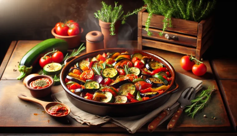 Oven-Baked Ratatouille with Fresh Herbs Recipe